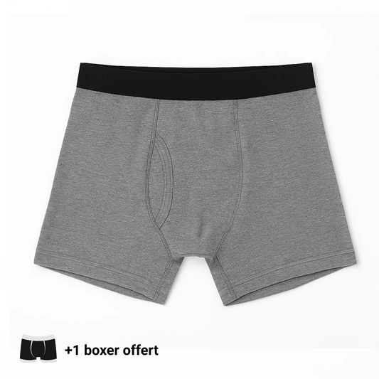 Boxer anti-fuites Ben's Signature (gris graphite)