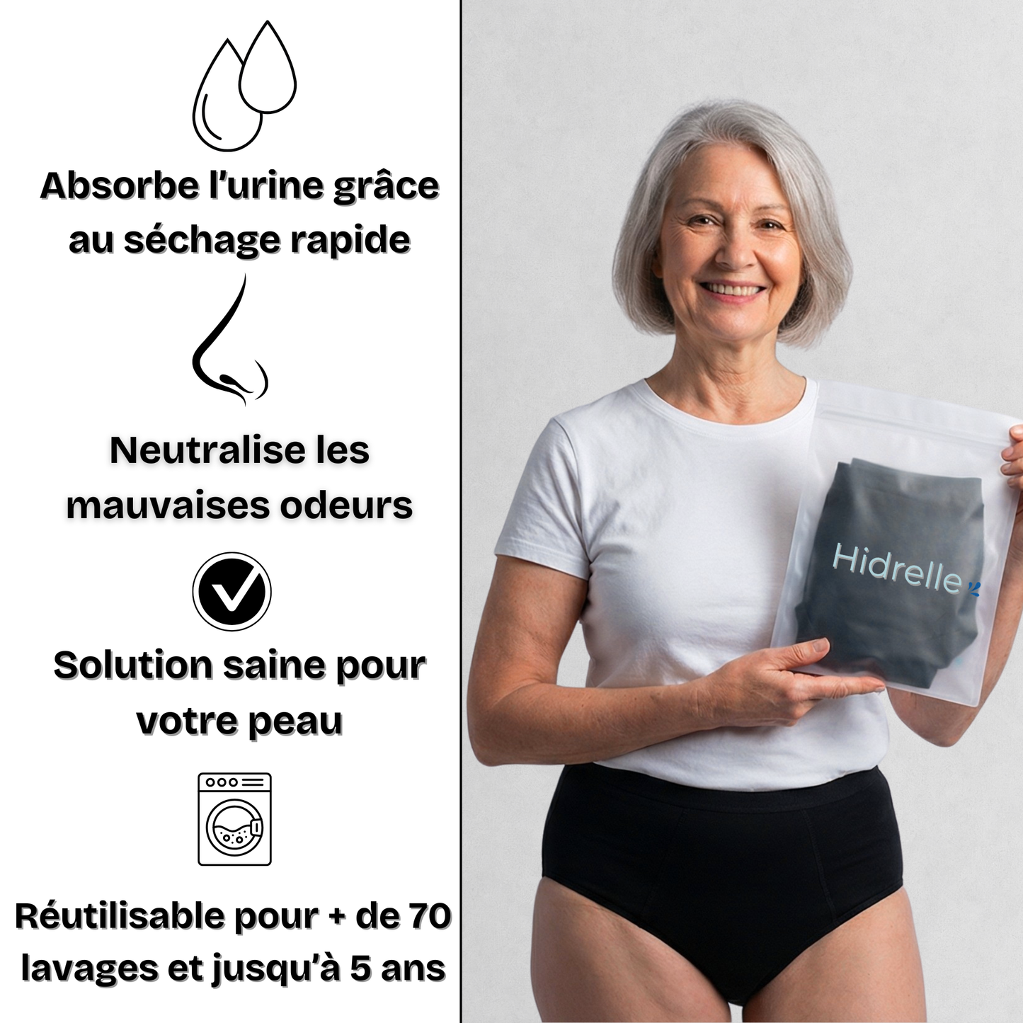 CULOTTES D'INCONTINENCE